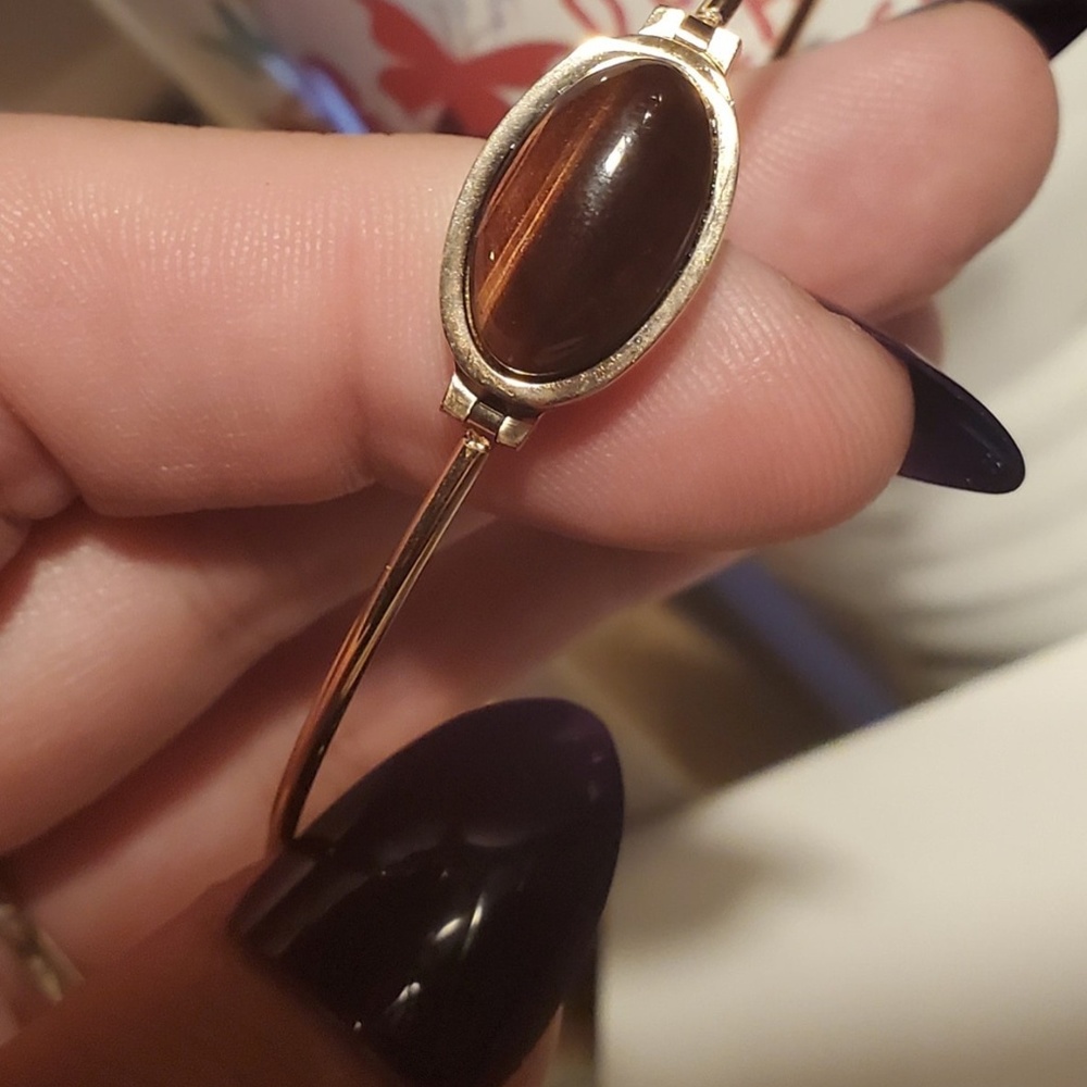 Selena Peach Moonstone Bracelet